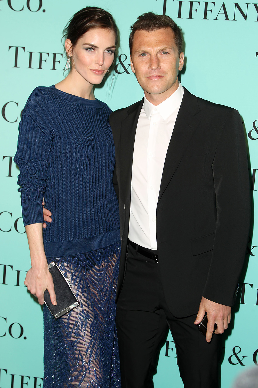 Sean Avery and Hilary Rhoda
Tiffany debuts 'The 2014 Blue Book', New York, America - 10 Apr 2014