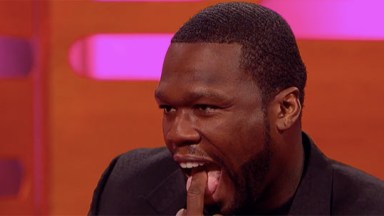 50 Cent Bullet in his Tongue