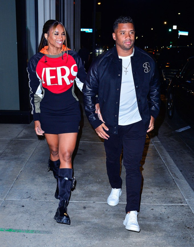 Ciara & Russell Wilson On A Date