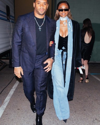 Los Angeles, CA  - *EXCLUSIVE*  - Ciara is in good spirits leaving her pre Grammy performance with Russel Wilson at the Hollywood Palladium in Los Angeles.Pictured: Ciara, Russel WilsonBACKGRID USA 3 FEBRUARY 2023 BYLINE MUST READ: iamKevinWong.com / BACKGRIDUSA: +1 310 798 9111 / usasales@backgrid.comUK: +44 208 344 2007 / uksales@backgrid.com*UK Clients - Pictures Containing ChildrenPlease Pixelate Face Prior To Publication*