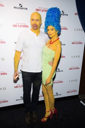 Emily Ratajkowski dressed as Marge Simpson attends Heidi's 16th Annual Halloween Party at Lavo, in New York
Heidi Klum's 16th Annual Halloween Party, New York, USA