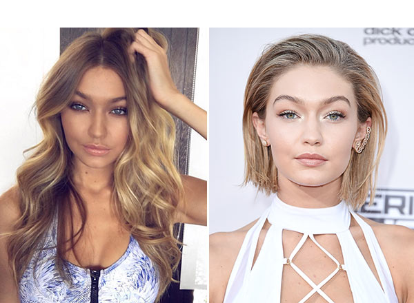 Gigi Hadid S Amas Hair Makeover See Her Short New Style Hollywood Life