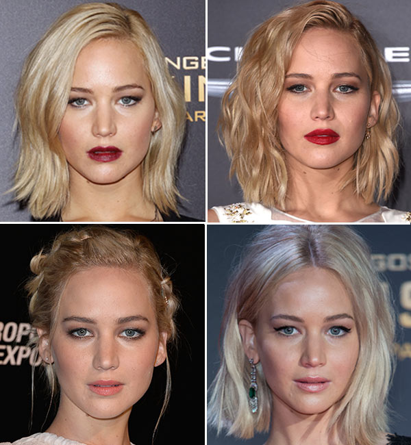 Jennifer Lawrence S Best Beauty See Her Top Looks From The Hunger Games Premieres Hollywood Life