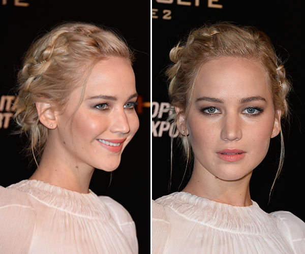 Jennifer Lawrence’s Braided Updo At ‘The Hunger Games’ Premiere — Copy ...