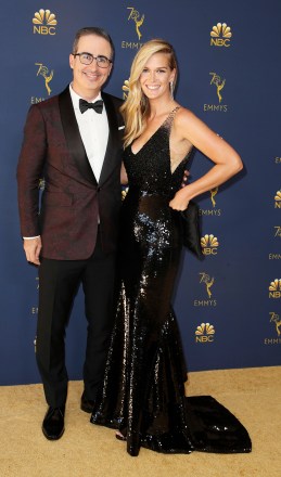 John Oliver and Kate Norley
70th Primetime Emmy Awards, Arrivals, Los Angeles, USA - 17 Sep 2018