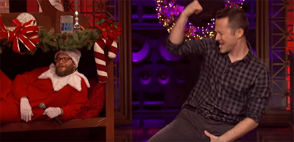 Video Lip Sync Battle Holiday Special Seth Rogen Vs Joseph Gordon Levitt Hollywood Life