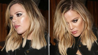 Khloe Kardashian Lob Hair