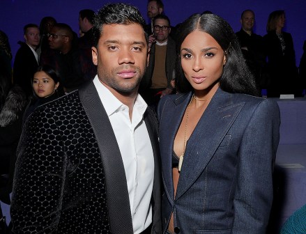 Russell Wilson and Ciara in the front row
Tom Ford show, Front Row, Fall Winter 2018, New York Fashion Week Men's, USA - 06 Feb 2018
