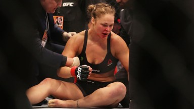 Ronda Rousey Bruised