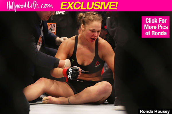 Ronda Rousey Bruised