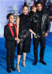 HOLLYWOOD, LOS ANGELES, CALIFORNIA, USA - DECEMBER 09: World Premiere Of Columbia Pictures' 'Jumanji: The Next Level' held at the TCL Chinese Theatre IMAX on December 9, 2019 in Hollywood, Los Angeles, California, United States. 09 Dec 2019 Pictured: Cree Hardrict, Tia Mowry-Hardrict, Cory Hardrict, Cairo Tiahna Hardrict. Photo credit: Xavier Collin/Image Press Agency / MEGA TheMegaAgency.com +1 888 505 6342 (Mega Agency TagID: MEGA565500_050.jpg) [Photo via Mega Agency]