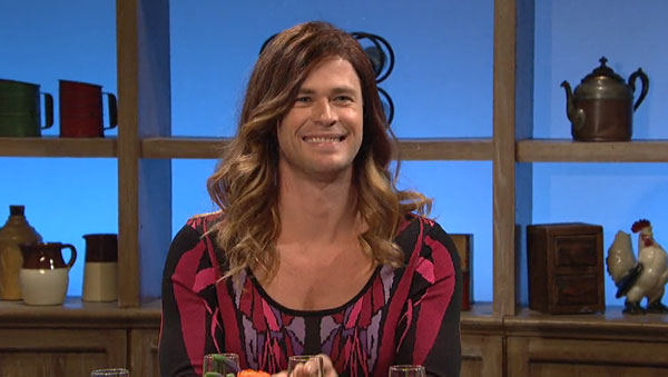 Chris Hemsworth In Drag