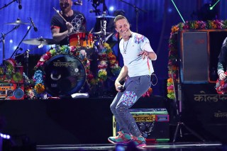 Chris Martin of Coldplay performs at the 2017 iHeartRadio Music Festival Day 1 held at T-Mobile Arena, in Las Vegas
2017 iHeartRadio Music Festival - Day 1, Las Vegas, USA - 22 Sep 2017
