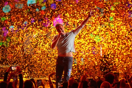 Chris Martin of Coldplay
iHeart Radio Festival, Show, Day 1, Las Vegas, USA - 22 Sep 2017