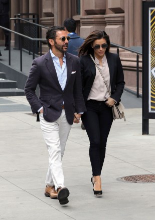 Eva Longoria and Jose Antonio Baston
Eva Longoria and Jose Antonio Baston out and about, New York, America - 26 Apr 2015