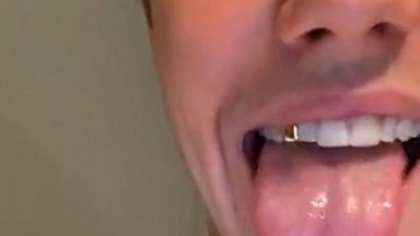 Justin Bieber Gold Tooth