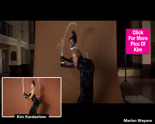 Video Fifty Shades Of Black Trailer Kim Kardashian Gets Mocked Hollywood Life