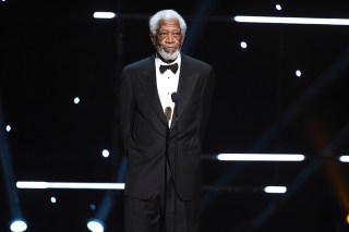 Morgan Freeman speaks on stage at the 51st NAACP Image Awards at the Pasadena Civic Auditorium, in Pasadena, Calif
51st NAACP Image Awards ' Show, Pasadena, USA - 22 Feb 2020