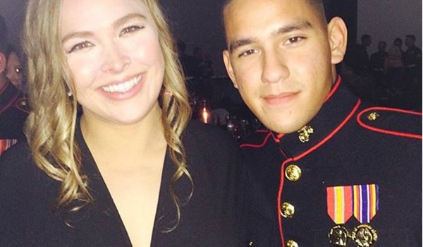 Ronda Rousey Attends Marine Corps Ball