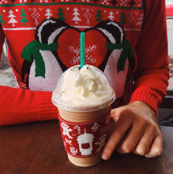 Free Starbucks Ugly Sweater How To Get A Christmas