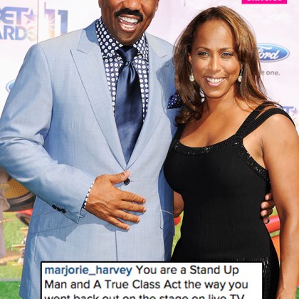 Rumors About Steve Harvey's Wife Marjorie Ruining His Previous Marriage  Have Only Brought Them Closer