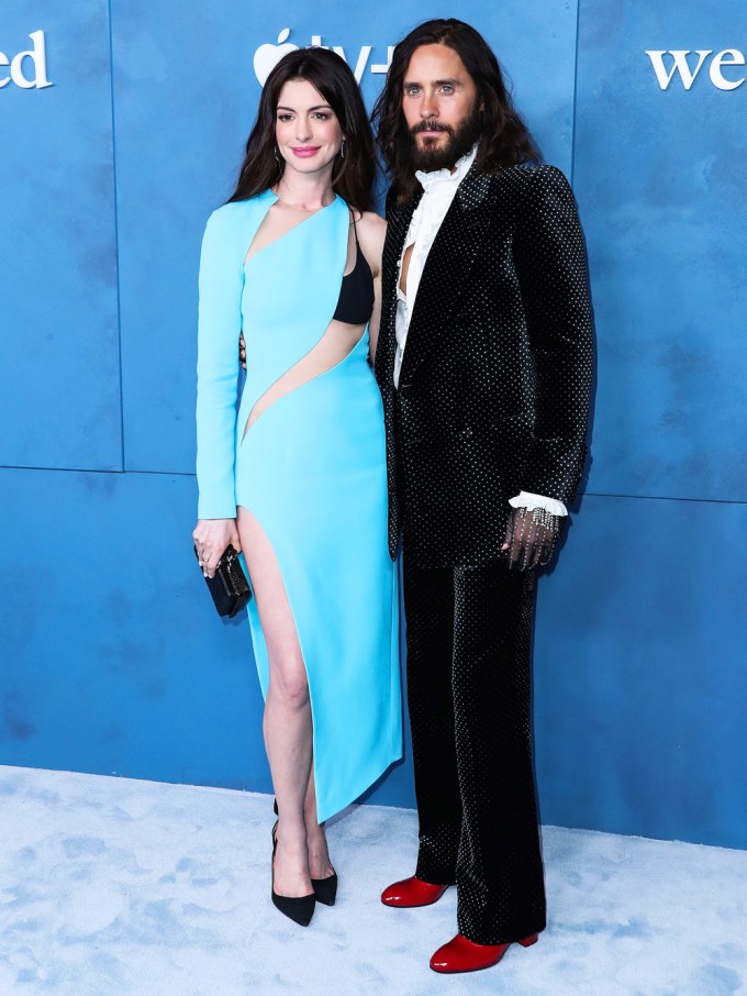 Anne Hathaway & Jared Leto At The Premiere Of ‘WeCrashed’