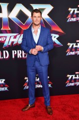 Chris Hemsworth arrives at the premiere of "Thor: Love and Thunder", at the El Capitan Theatre in Los Angeles
LA Premiere of "Thor: Love and Thunder", Los Angeles, United States - 23 Jun 2022