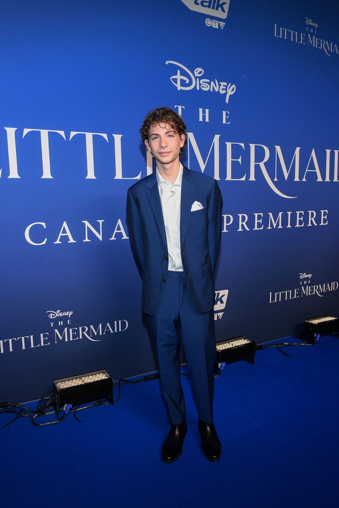 Jacob Tremblay at ‘The Little Mermaid’ premiere in Canada