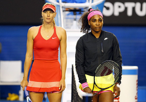 Stifte bekendtskab psykologisk Åben VIDEO] Watch Maria Sharapova Vs. Serena Williams: Australian Open  Quarterfinals – Hollywood Life