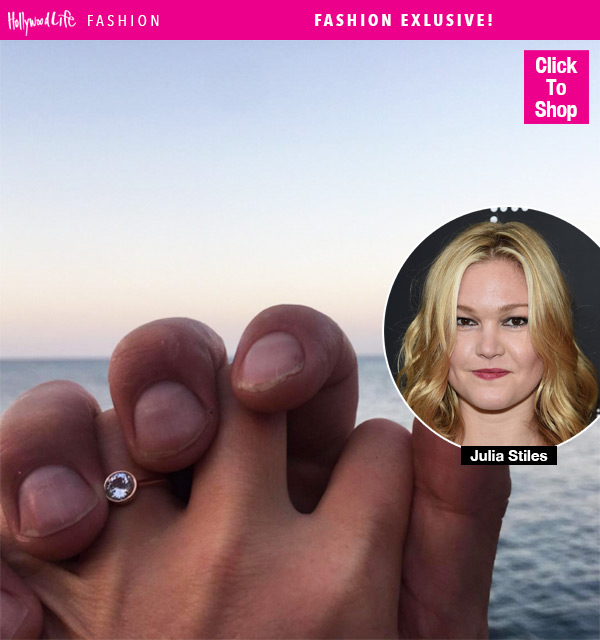 julia stiles engagement ring cost