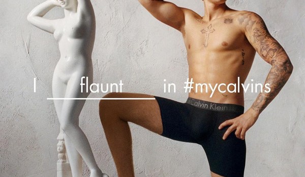 Justin Bieber new calvin klein ad