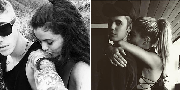 Justin Bieber Hailey Baldwin Copying Selena Gomez