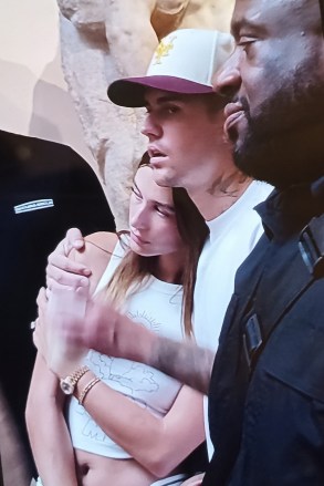 Florence, ITALY - *EXCLUSIVE* - Known for housing Michelangelo's sculpture David, The accadmia Gallery in Florence, Italy is visited by Canadian heartthrob Justin Bieber and his wife Hailey. JB looks completely taken as he admires the artwork with while holding Hailey close to him. The singer has been in. Italy where he performed Sunday night for the first time after canceling world tour dates due to Ramsay Hunt syndrome diagnosis. The singer had canceled Justice World Tour dates due to suffering from partial facial paralysis. Just definitely seems to be back on the path to health as he has updated his website to include dates in Europe before heading to South America in September.Pictured: Justin Bieber, Hailey Bieber BACKGRID USA 2 AUGUST 2022 USA: +1 310 798 9111 / usasales@backgrid.comUK: +44 208 344 2007 / uksales@backgrid.com*UK Clients - Pictures Containing ChildrenPlease Pixelate Face Prior To Publication*