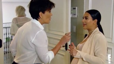Kim Kardashian Attacks Kris Jenner Marble