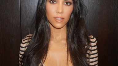 Kourtney Kardashian Shiny Hair Secret