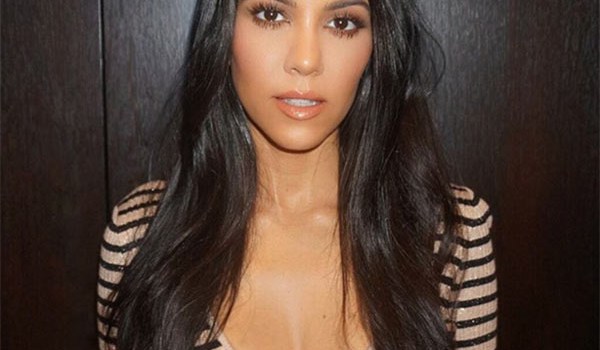 Kourtney Kardashian Shiny Hair Secret