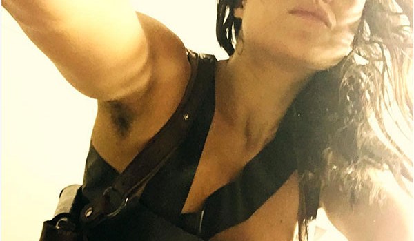 Michelle Rodriguez Armpit Hair