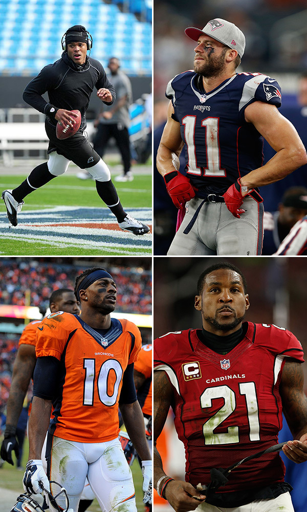 [PICS] Hottest NFL Players In 2016 Playoffs Cam Newton, Julian Edelman