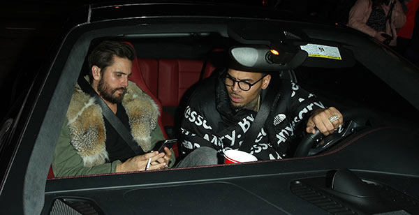 Chris Brown Snitching Scott Disick