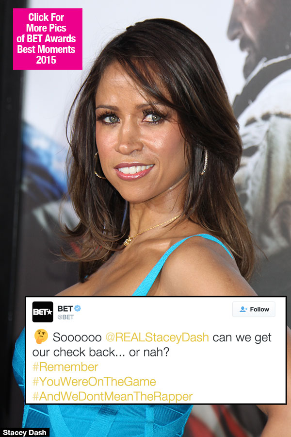 BET Responds Stacey Dash