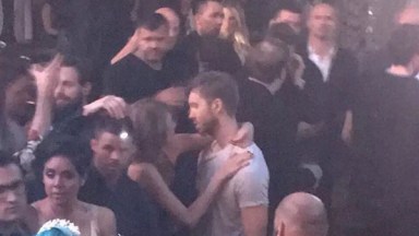 Calvin Harris Taylor Swift PDA