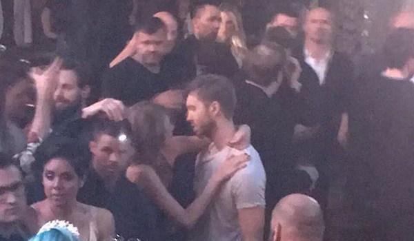 Calvin Harris Taylor Swift PDA