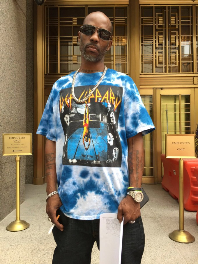 DMX leaves court in 2018
