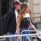 Brie Larson and boyfriend Elijah Allan-Blitz in Rome for Fast & Furious X press conference