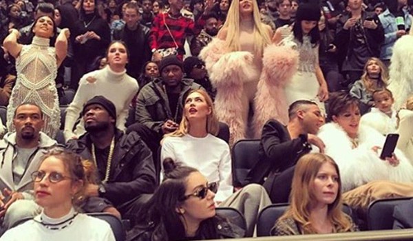 Celebs Kanye West Yeezy Season 3 Fashion Show