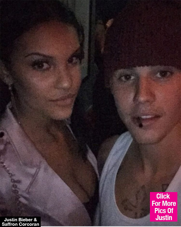 Justin Bieber Partying With Model