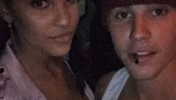 Justin Bieber Partying With Model