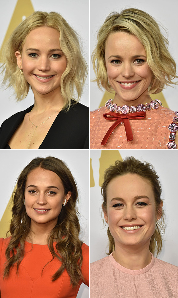 Oscars Nominees Luncheon Beauty Best Makeup On Jennifer Lawrence More Hollywood Life