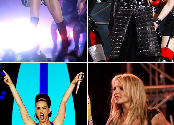 [pics] Hottest Super Bowl Halftime Costumes Sexiest Performances Of