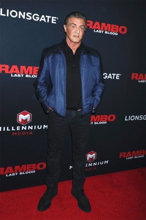 Sylvester Stallone 'Rambo: Last Blood' pemutaran film khusus dan acara penggemar, Arrivals, New York - 18 Sep 2019